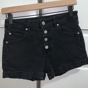 Volcom shorts, girlfriend high rise
